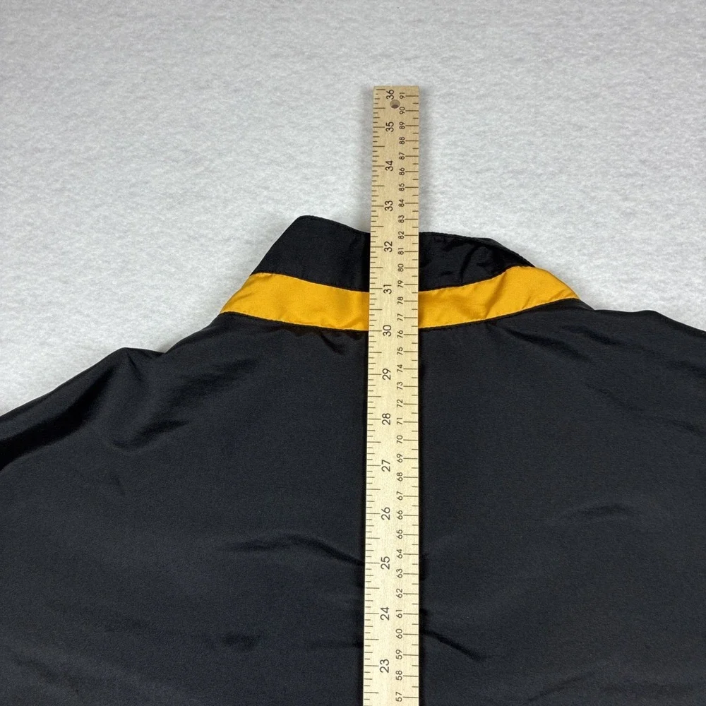 Reebok Pittsburg Steelers NFL On Field‎ 1/4 Zip Windbreaker Super Bowl Size XL